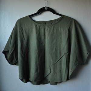 Jamie and the Jones Blank Canvas Top in Green